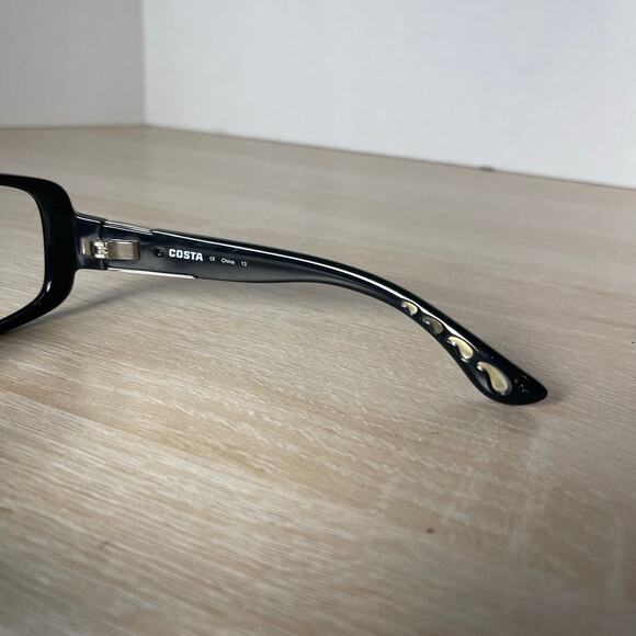 Costa Del Mar Tippet TI11 Sunglasses Polished Black Frames Only RARE! - Picture 8 of 11